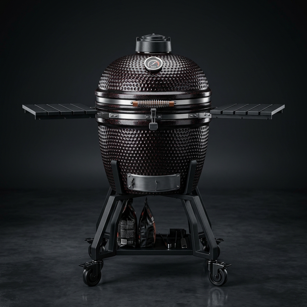 KundiKamado 18″ Prémium Kerámia Kamado Grill (45 cm)